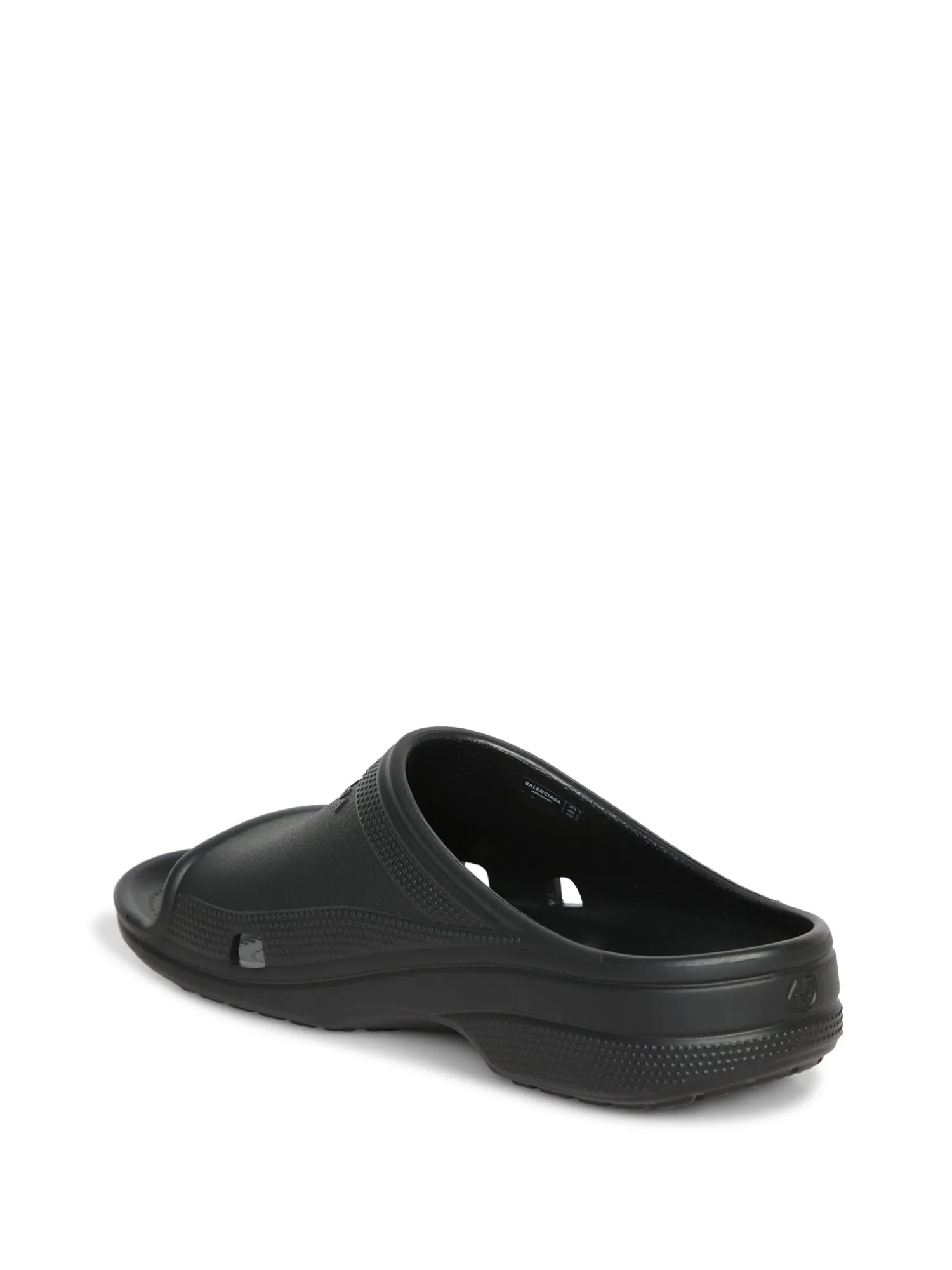 Pool Crocs Slide Sandals in Black