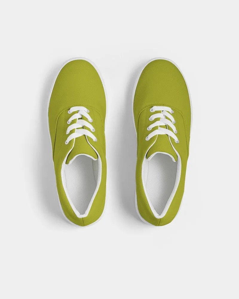 Shaded Yellow Canvas Sneakers | Men's | C12M0Y100K30