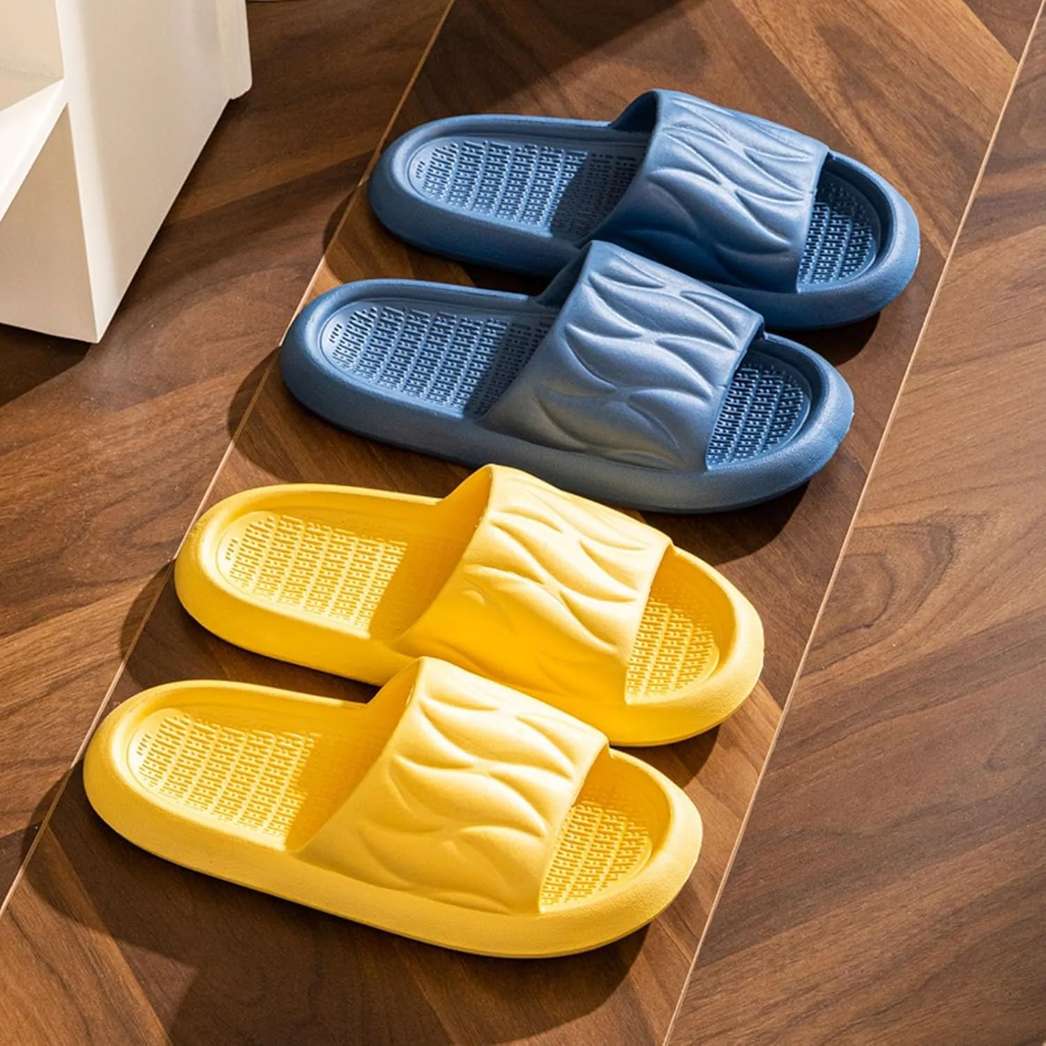 Shower Sandals Men's Shower Shoes Slippers Men Slides Waterproof Slippers for Women Bathroom House and Pool Sandals