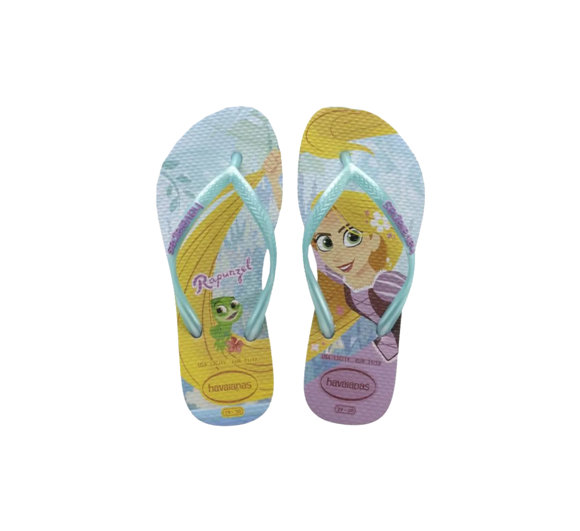 Slim Tangled Flip Flops