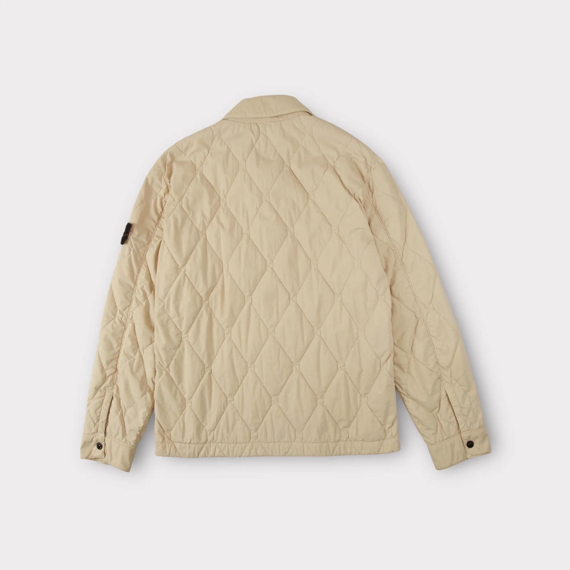 Stone Island Q0633 50Fili Quilted-TC Jakke I Sand