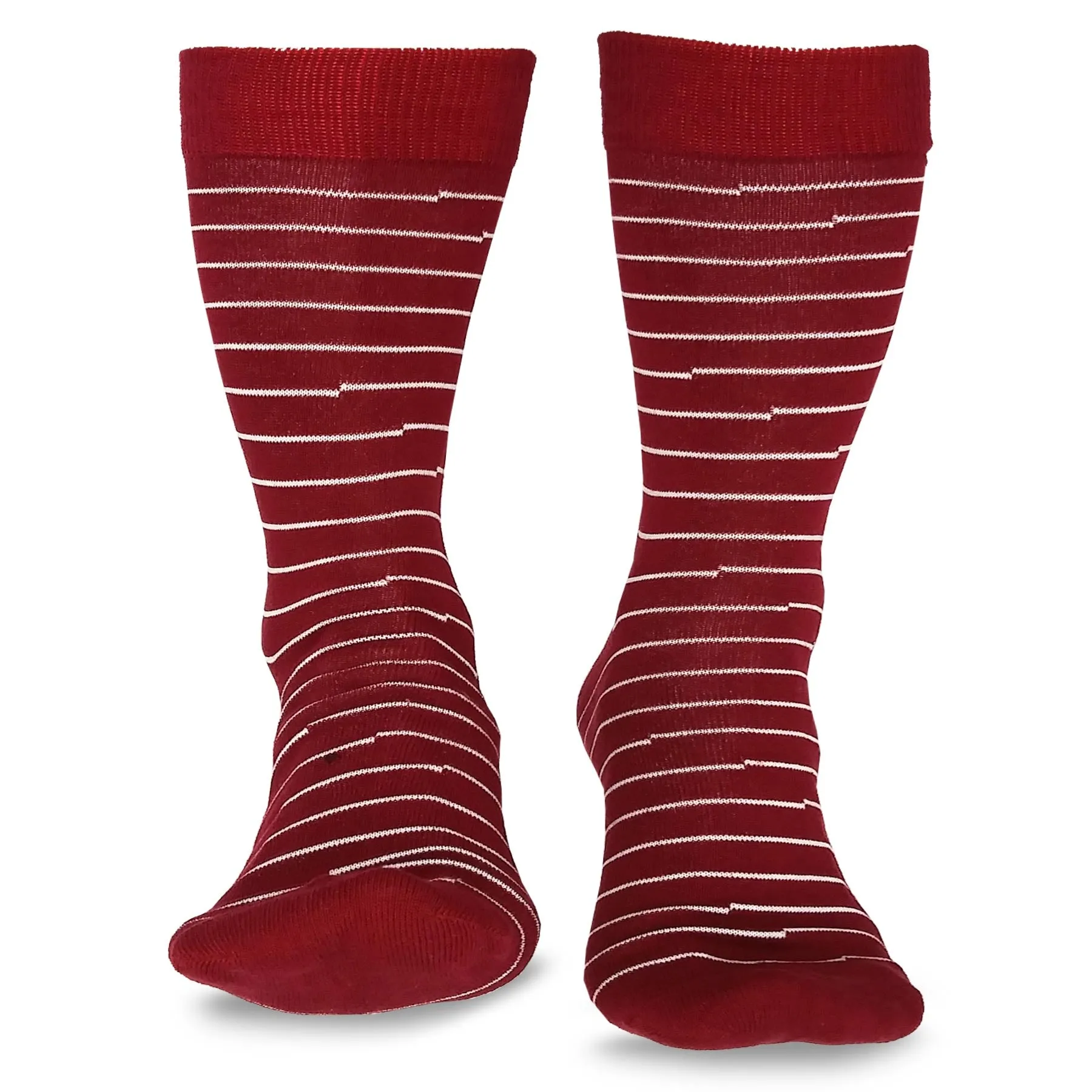 TeeHee Adults Casual Cotton Crew Line Block 3-Pack (M2033)