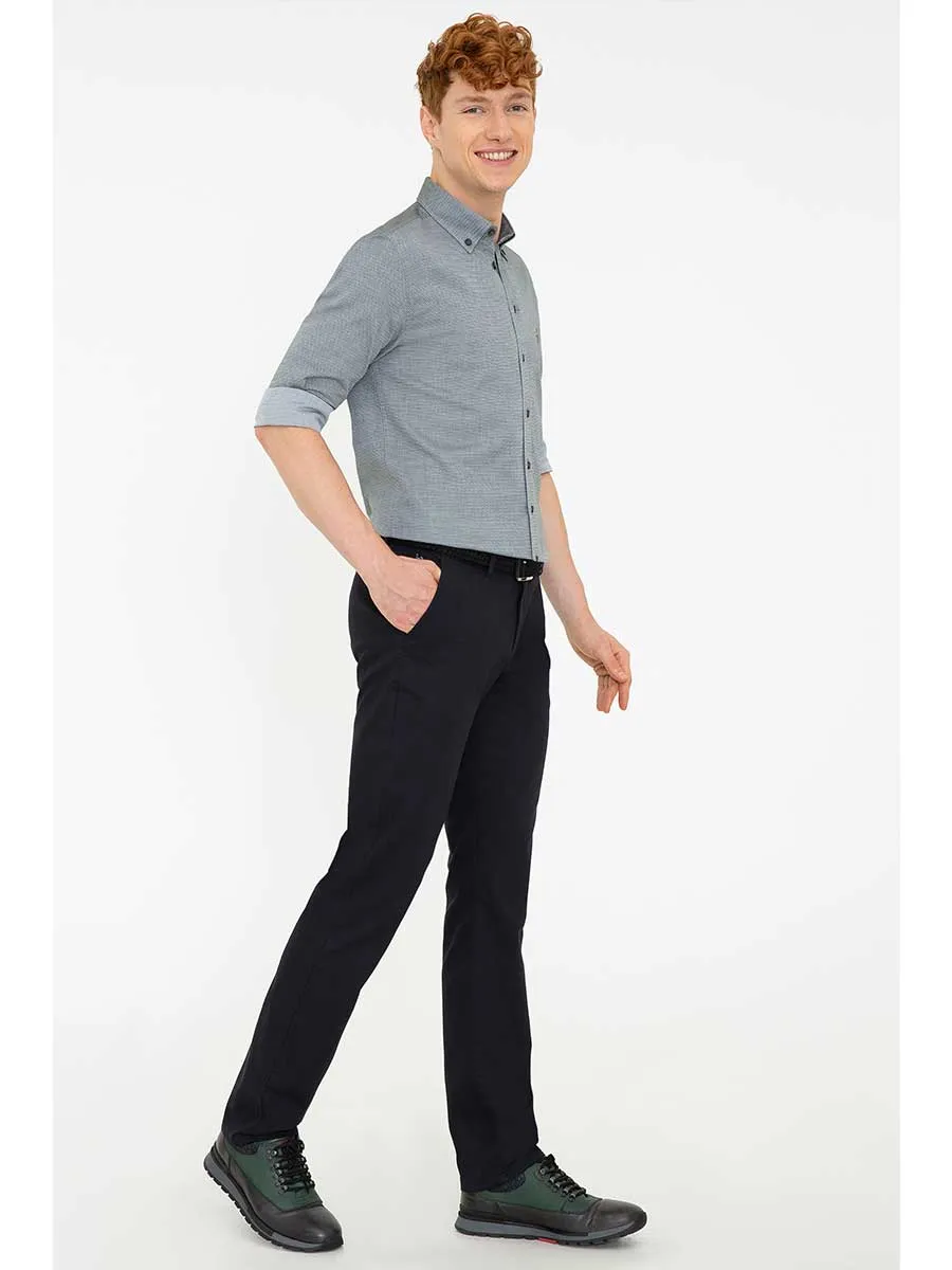 U.S. Polo Assn. Men Chino Black 5pkt DN0046 USPCH092