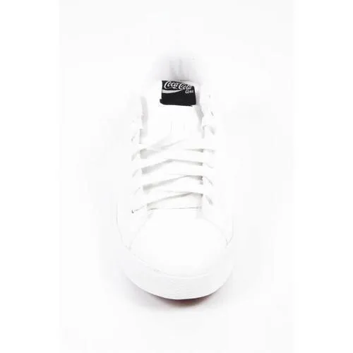 White 41 EUR - 8 US Coca Cola mens sneakers CCA0699 ASTECA WHITE