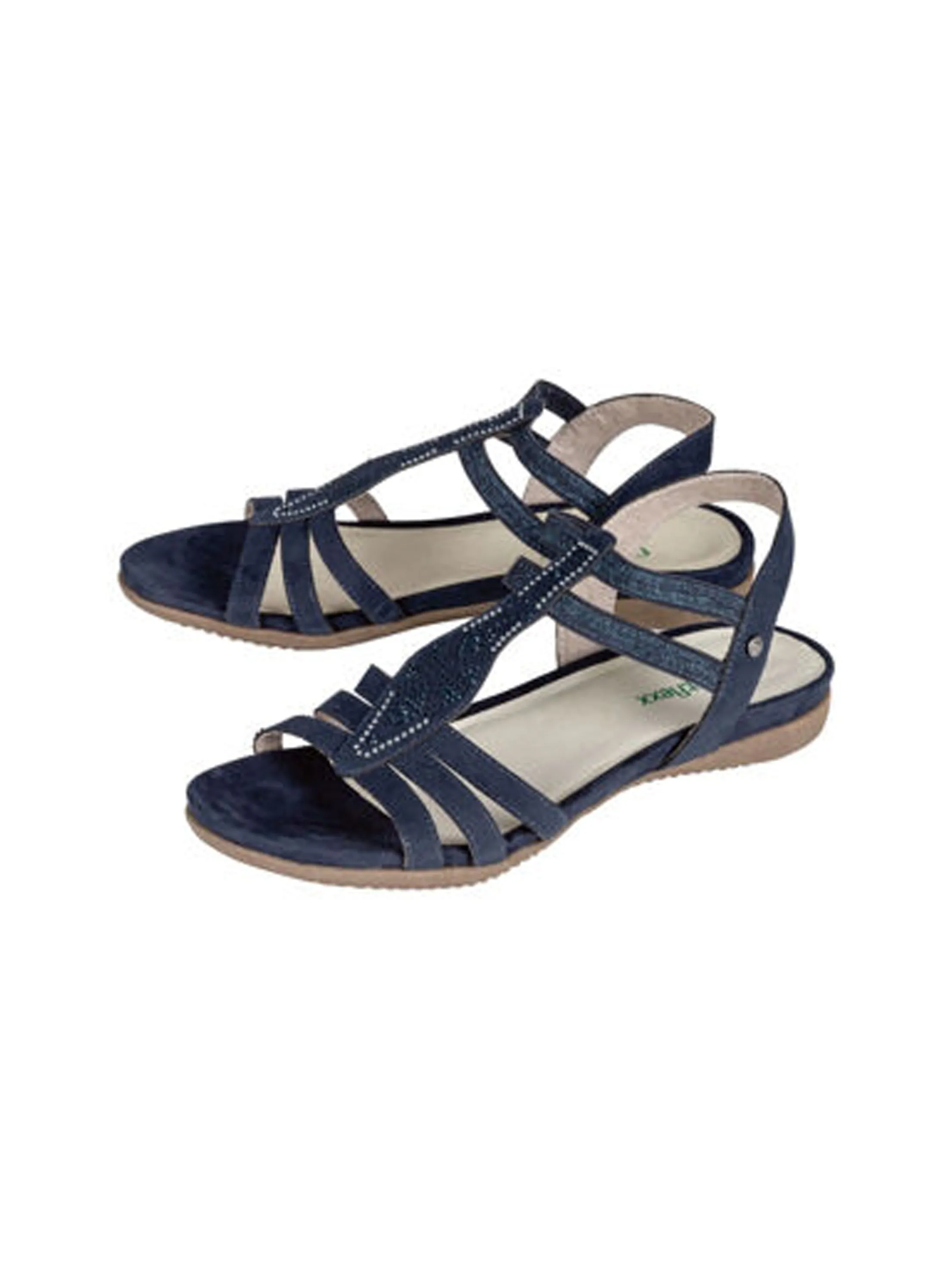 Women's Beads Sandals,Navy