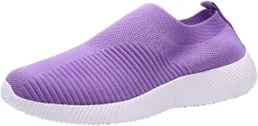 Women's Fashion Sport Breathable Mesh Platform Sneakers Pull On Sneakers Womens Womens Shoes Casual Fall Slip On Wide Width Women Sneakers Size 9.5 Wide Zapatos OrtopéDicos para Mujer De Vestir