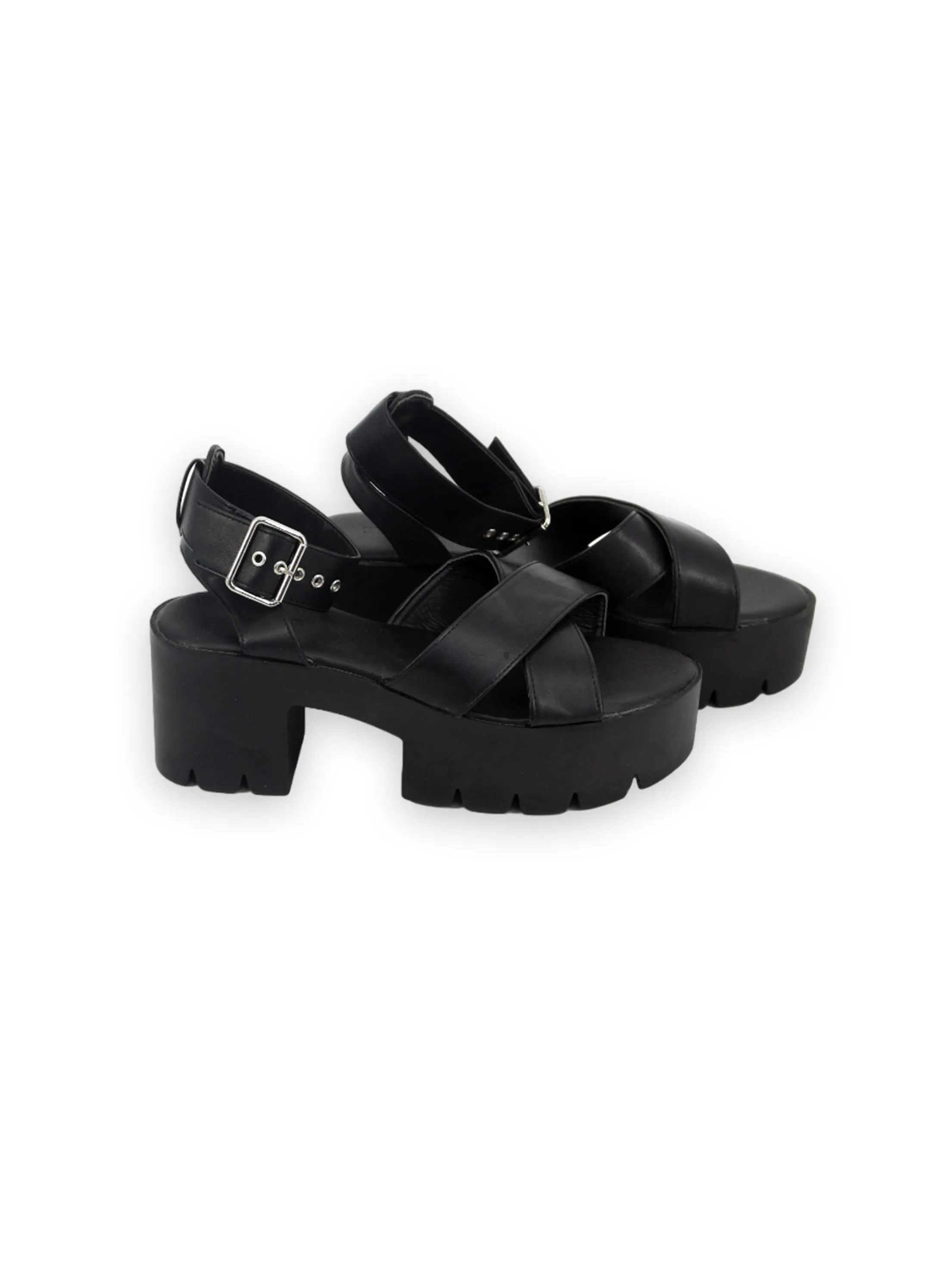 Women's High Heel Sandals,Black