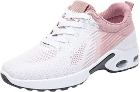 ZWRXW Running Shoes for Women Men Unisex Non-Slip Tennis Gym Workout Athletic Shoes Comfortable Lightweight Breathable Walking Sneakers Summer Fashion Sneaker Footwear